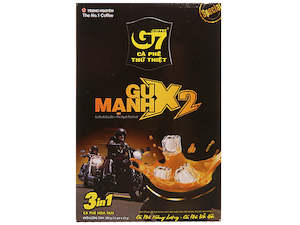 Trungnguyen: Cà Phê hòa tan Gu Mạnh X2 3 in 1 - TRUNG NGUYÊN G7 - Strong X2 3in1 instant coffee - 300g