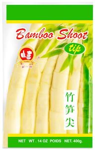 Canned Foods: No.1 Bamboo Shoot Tip Vacuum Pack 400g( Măng Tươi Búp )