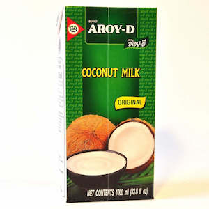 Canned Foods: Nước cốt dừa AROY-D (Coconut Milk) - 1000ml