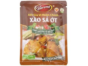 Herbs Spices Flavouring: Xốt Gia Vị Hoàn Chỉnh Barona - Xào Sả Ớt 80g(Barona sauce for Chili & Lemongrass Stir Fry)