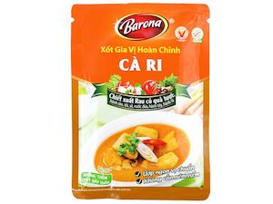 Xốt Gia Vị Hoàn Chỉnh Barona - Cà Ri 80g(Barona sauce for Curry)