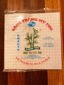 Bánh Tráng gỏi cuốn - Ba Cây Tre - Summer Rolls - SQUARE 22cm 340g