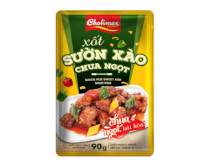 Xốt Sườn Xào Chua Ngọt - Cholimex - Sweet and Sour Pork Ribs 90G