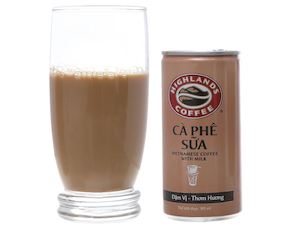 Cà Phê Sữa - Highlands Coffee - Coffee Milk 185ML x 24
