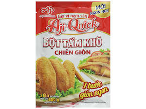 Bột Tẩm Khô Chiên Giòn - AJI QUICK - Crispy Fried Dry Breading 42G x 60