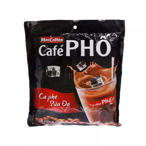 Tea Coffee: Cà Phê Sữa Đá- Cafe Phố - Instant Milk Coffee - 24G x 30/Bag