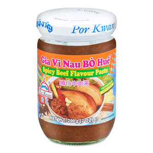 Por Kwan: Gia Vị Nấu Bún Bò Huế - Por Kwan - Spicy Beef Flavour Paste 200G