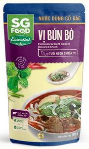 Sg Food: Nước dùng cô đặc vị bún bò - 180g (Vietnamese spicy beef noodles flavour soup base)