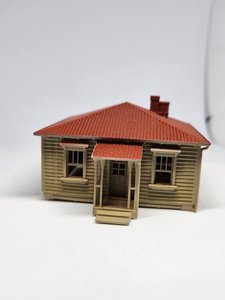 Products: Marty's House - Railway House - NZ120 scale, painted - 3 Foot 6 Models