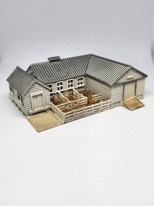 Woolshed - unpainted - NZ120, HO and N scales - 3 Foot 6 Models
