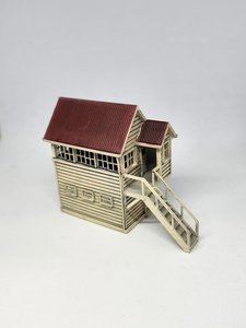 Products: Paekākāriki signal box - N scale, painted - 3 Foot 6 Models
