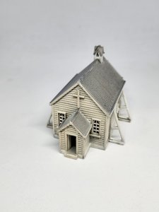 Mangaroa Church - N scale, painted - 3 Foot 6 Models