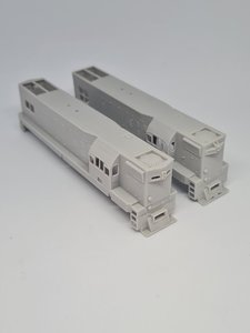 NZR DA class locomotive (shell) - NZ120 - 3 Foot 6 Models
