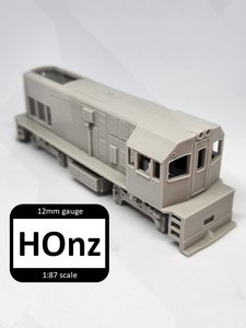 General Electric DH class locomotive (shell) - HOnz - 3 Foot 6 Models