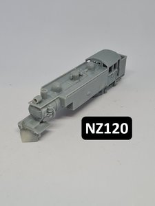 NZR WAB class tank locomotive (shell) - NZ120 - 3 Foot 6 Models