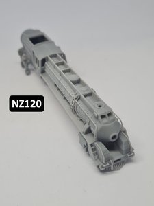 NZR J class locomotive - streamlined (shell) - NZ120 - 3 Foot 6 Models
