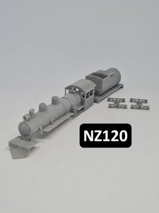 Products: NZR AB class locomotive (shell) - NZ120 - 3 Foot 6 Models