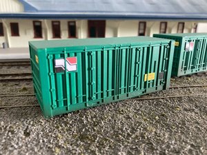 NZR GSX 20ft container - 3 Foot 6 Models
