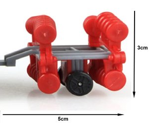 Products: Plow for Tractor - HO scale - 3 Foot 6 Models