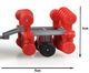 Plow for Tractor - HO scale - 3 Foot 6 Models
