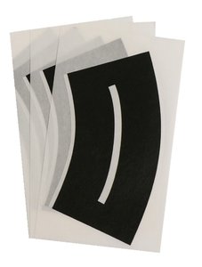 Products: HO or N scale Road 45 Corner Tape x4 - 3 Foot 6 Models