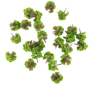 Products: 5x Model Tree Z scale - 3 Foot 6 Models