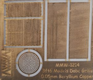 DA / DC / DB / DBR grills - NZ120 - 3 Foot 6 Models