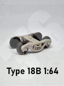 NZR type 18 bogie - 1: 64 scale (pair - no wheelsets) - 3 Foot 6 Models