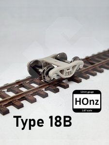 NZR type 18 bogie - HOnz (pair) - 3 Foot 6 Models