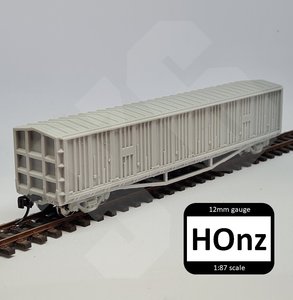 NZR ZA class bogie box wagon - HOnz - 3 Foot 6 Models