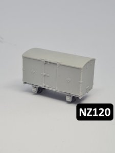 NZR W class four-wheel wooden box wagon - NZ120 - 3 Foot 6 Models
