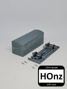 NZR KP class box wagon - HOnz - 3 Foot 6 Models