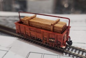 LC class four wheel highsider wagon - NZ120 - 3 Foot 6 Models