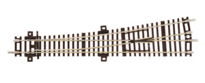Roco TT 4080410 Left-hand Turnout (Point) Long WL10 - 3 Foot 6 Models