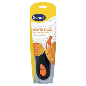 Orthotic & Podiatry: Scholl Lower Back Orthotic Insole