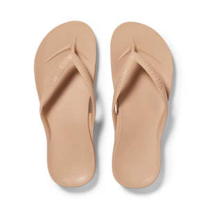 u_jandal black: Archies Arch Support Jandal Tan