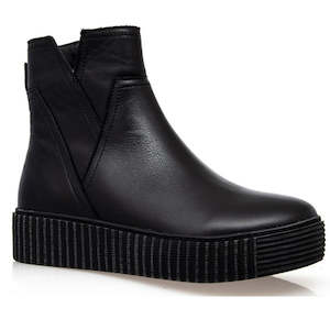 Alfie Evie: Alfie & Evie Womens Desmond Black Ankle Boot