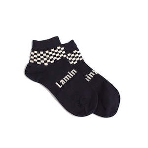 Lamington Merino Wool Socks For Kids Women Men: Lamington Ankle Socks Sail Navy Merino Wool Socks