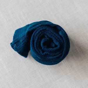 Lamington Merino Wool Socks For Kids Women Men: Lamington Tights Cable Denim