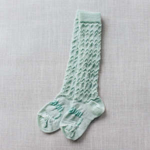 Lamington Merino Wool Socks For Kids Women Men: Lamington Meadow Knee High Merino Wool Socks