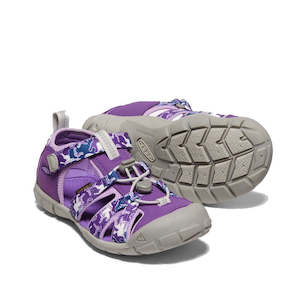 Keen: Keen Big Kids - Seacamp 11 CNX Camo Tillandsia Purple