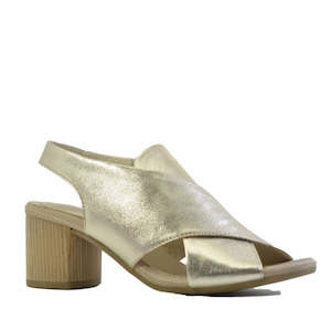 Stegmann: Stegmann Enamour Dress Heeled Sandal Gold