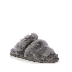 Sheepskin And Wool Slippers The Perfect Mothers Day Gift: EMU Women's Jacana Charcoa; Grey Sheepskin Scuff Slipper NOT RETURNABLE