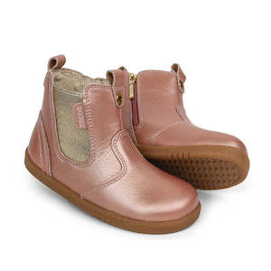 Bobux Iwalk Jodphur Boots: Bobux Iwalk Jodhpur Boot Rose Gold 620839A