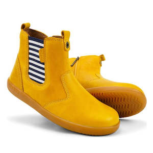 Bobux Kid Jodphur Leather Boots: Bobux Kid+ Jester Jodphur Boot Chartreuse Yellow 830036