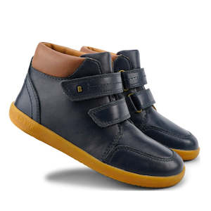 Bobux Kid Timber Leather Boots: Bobux Kid+ Timber Boot Navy 832905A