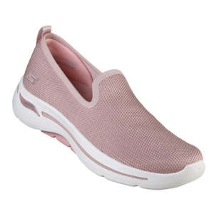 Real Skechers Arch Fit Slip On Casual Shoes: Skechers Arch Fit Refine Slip On Space Lights - Mauve
