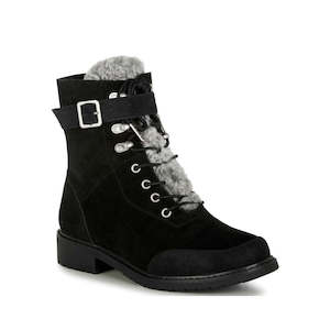 Emu Waldron Deluxe Merino Wool Boots: Emu Women's Waldron Mix Merino WATERPROOF Boot Black CLEARANCE