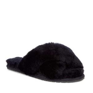 Emu Mayberry Slippers Sheepskin Nz: EMU Women's Mayberry Black Scuff Slipper