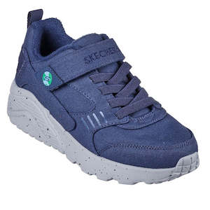 Kids Uno Trainers So Light: Skechers Kids Uno Lite Razlow Navy